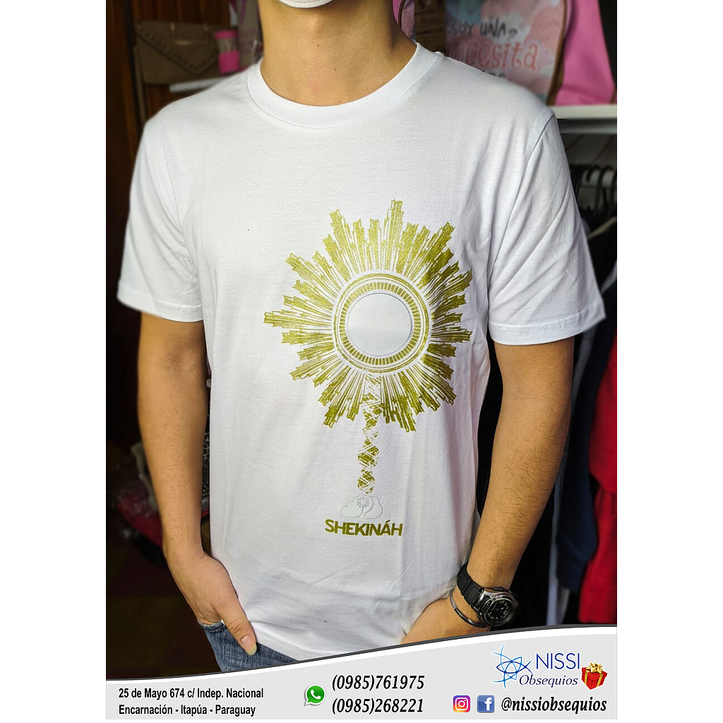 22802 Remera masculina Shekinah PP
