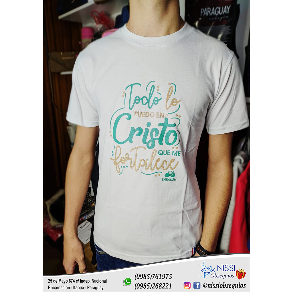 22800 Remera masculina Shekinah P
