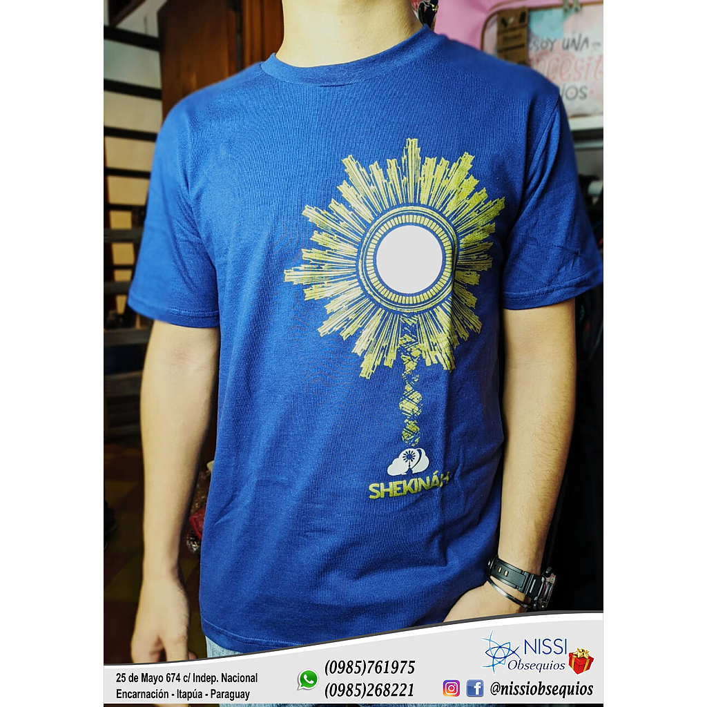 22801 Remera masculina Shekinah M