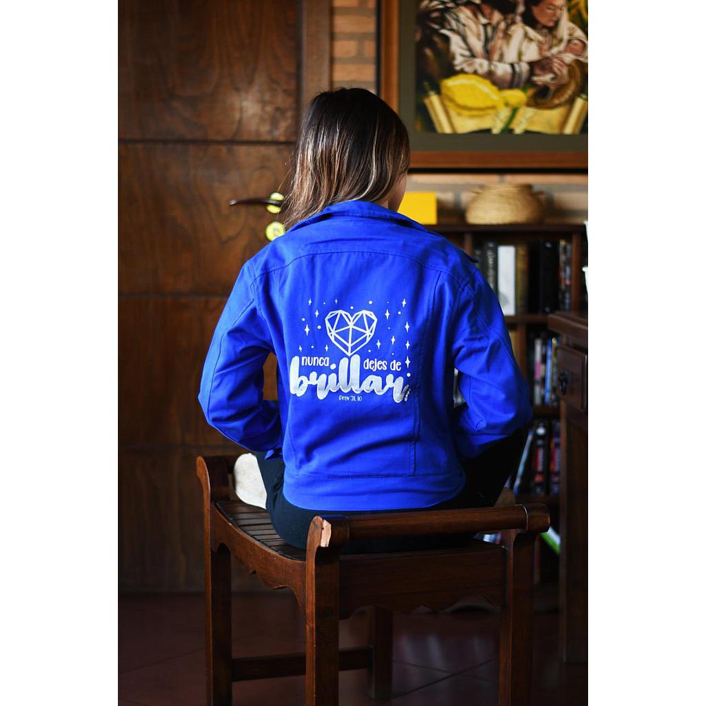 6801 Campera de jeans femenino M