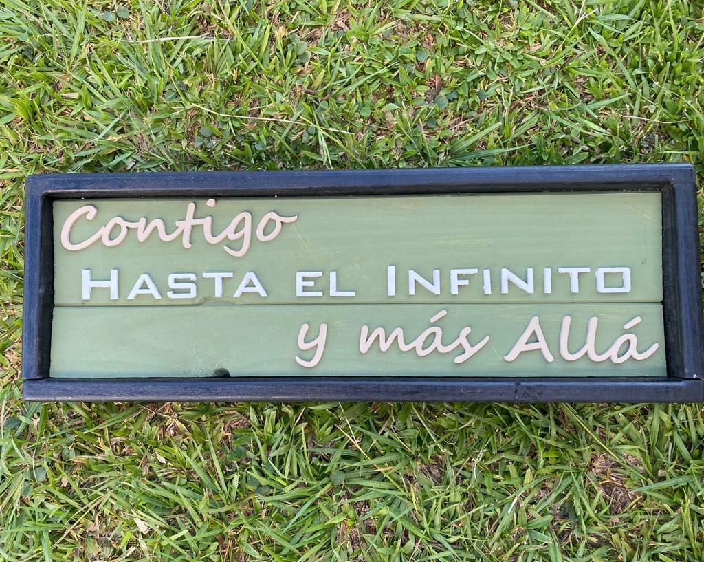 25506 Cuadro Artesanal 58x20 cm